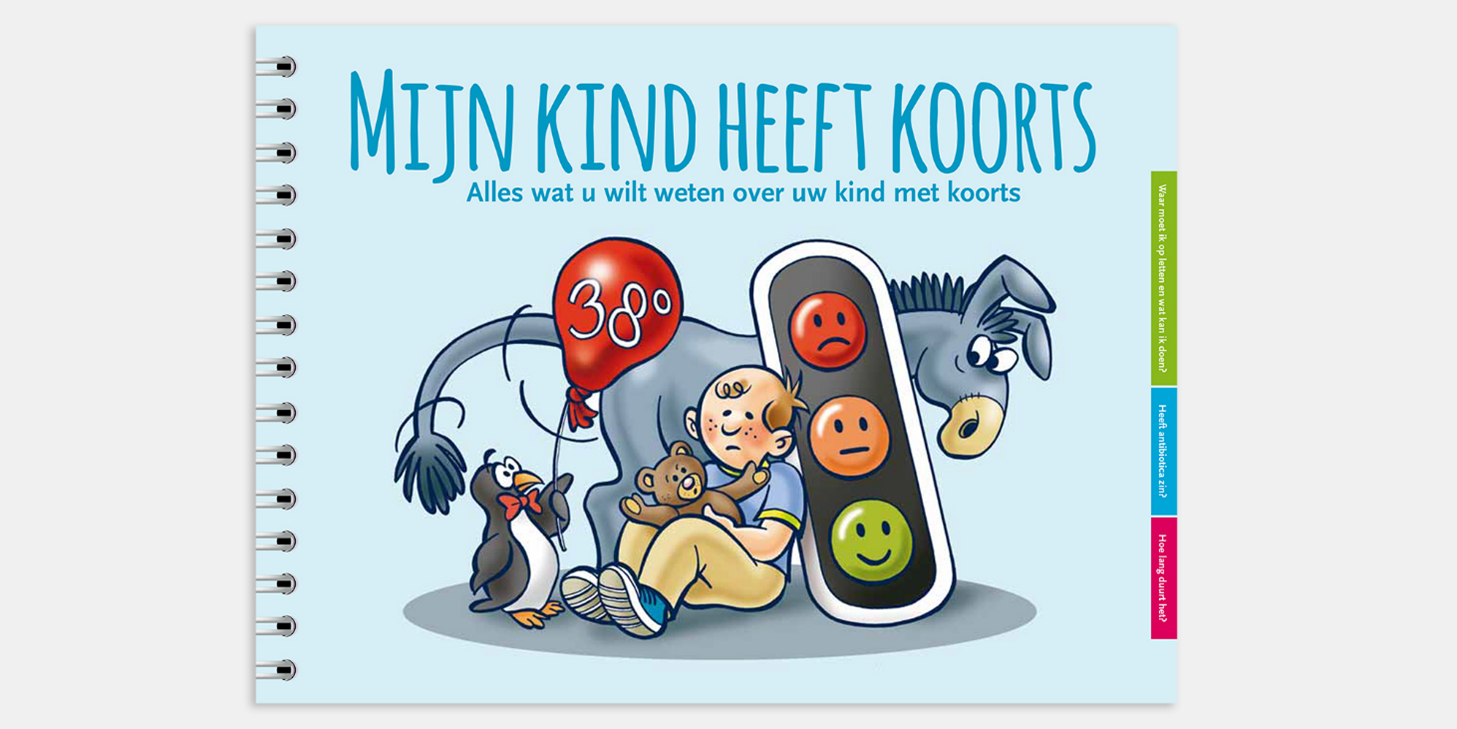 boekje kinderen met koorts